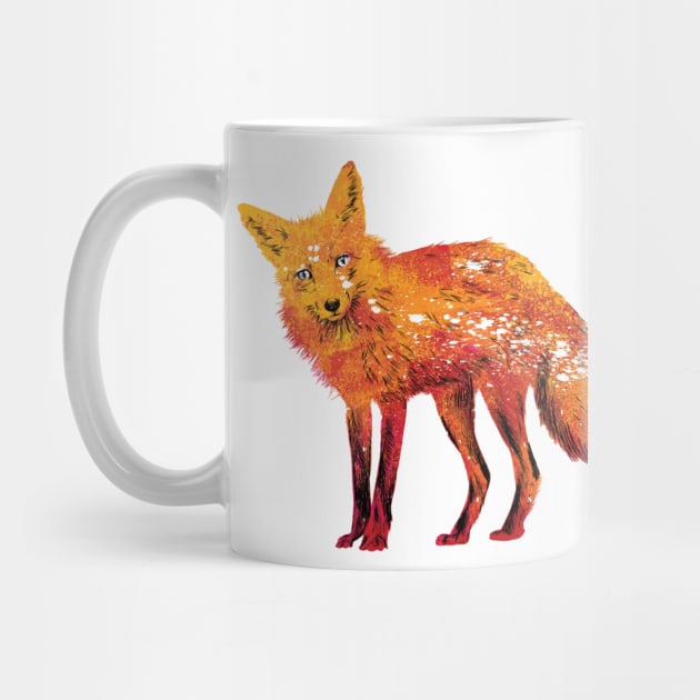 Painted Fox by polliadesign